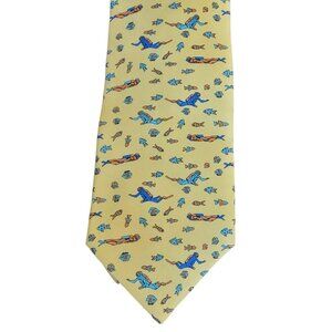 SONIA RYKIEL Tie Designer Cravat Silk  luxury Gift Husband Man Boyfriend Vintage